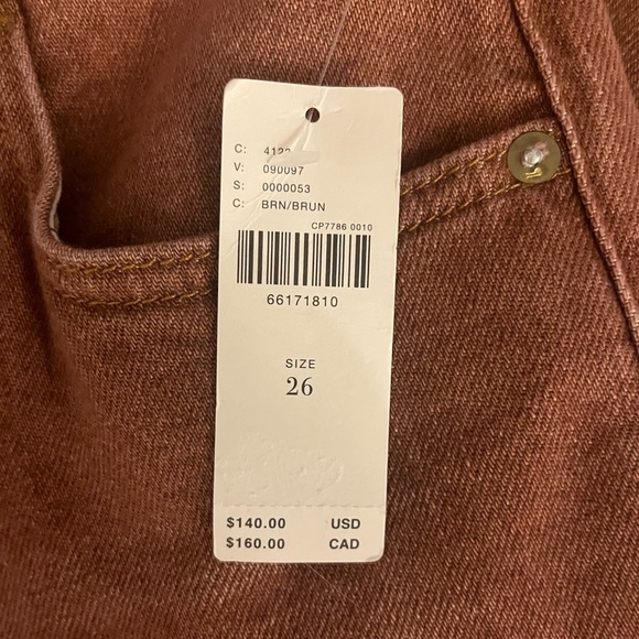 NWT Anthropologie Vintage straight jeans - Picture 9 of 11